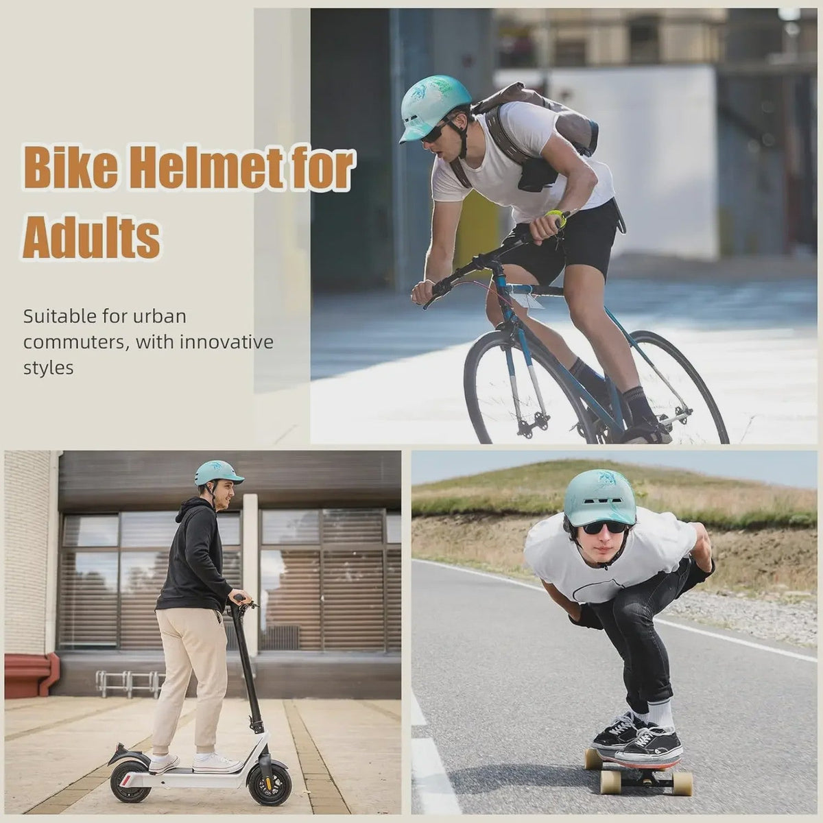 Baseball Cap Fietshelm Verstelbaar