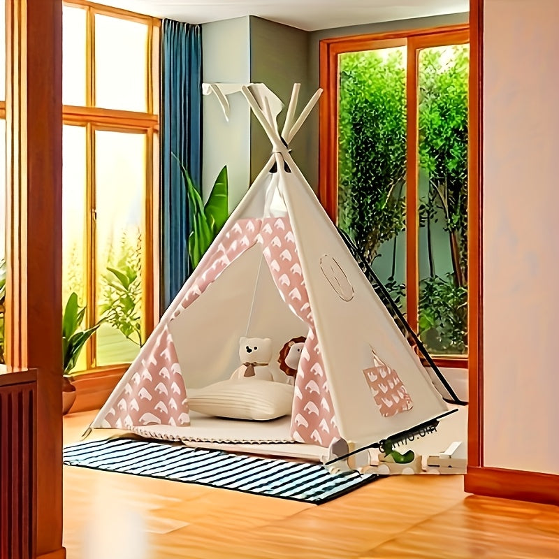 CosyCamp Speelse Kinder Tipi Tent