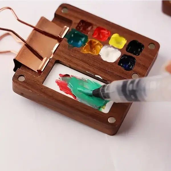 Draagbare Mini Aquarelpalet Set