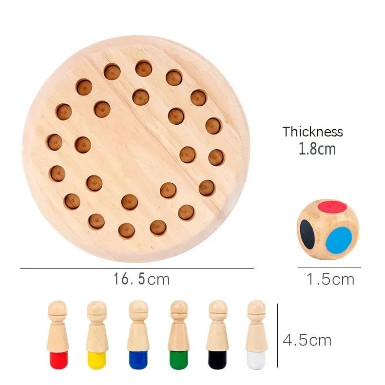 Montessori Memory Master houten geheugenspel