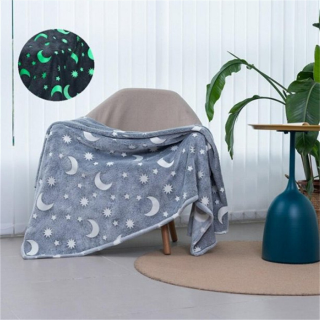 Glow in the dark kinderdeken