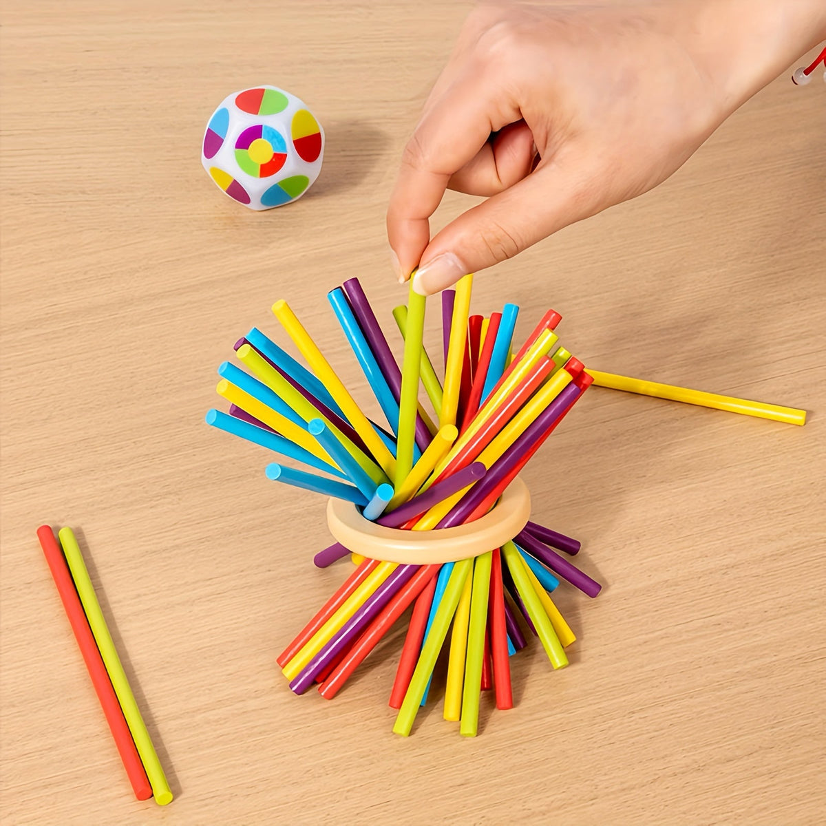 Montessori houten torenspel