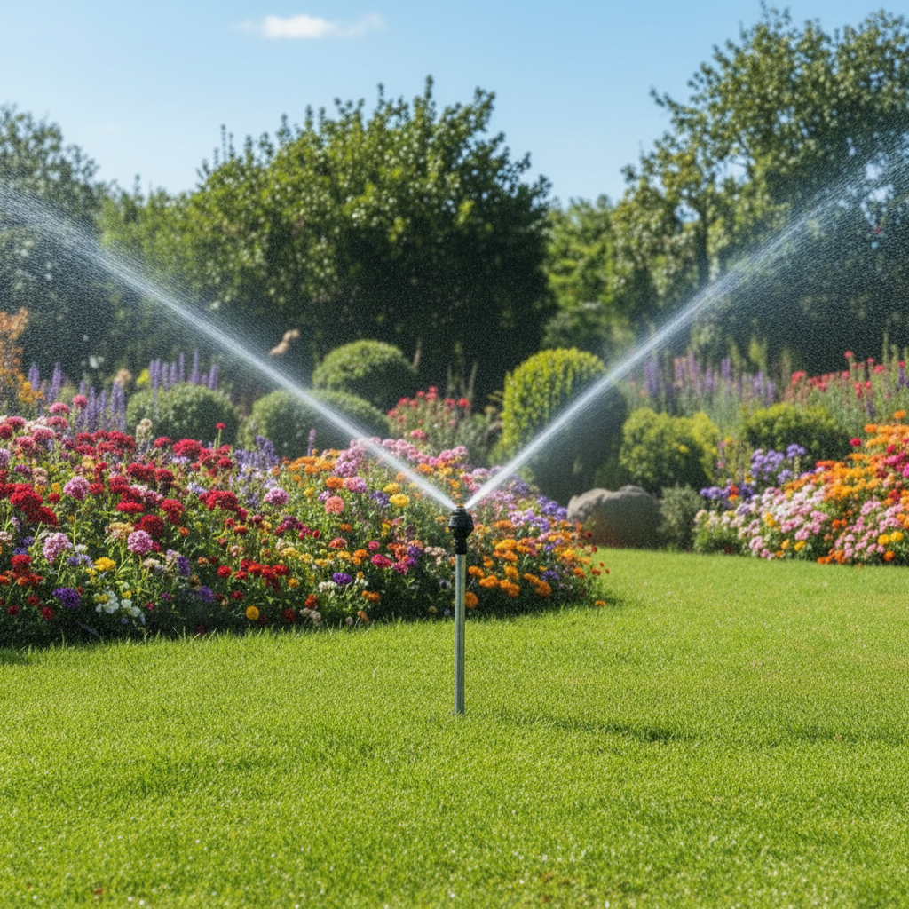 HydroFlow Pro Automatische Roterende Tuinsproeier