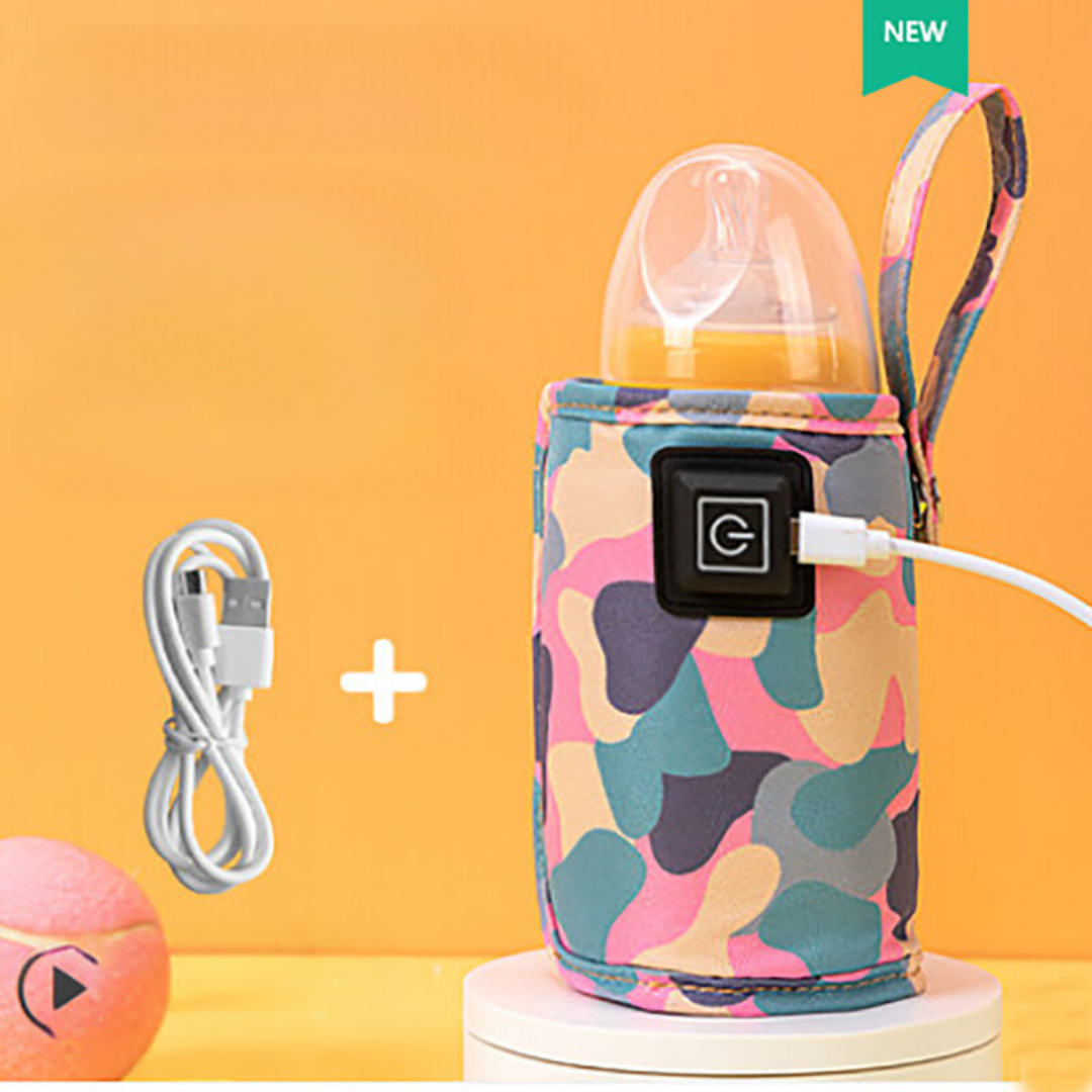 Draagbare Babyflessenwarmer