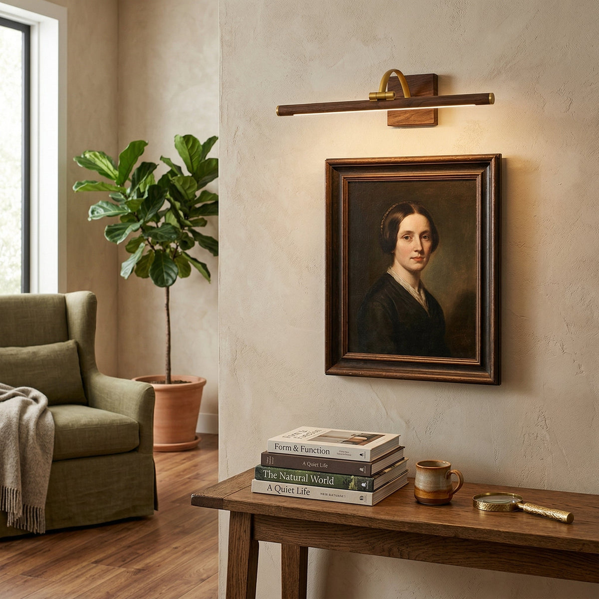 Draadloze oplaadbare led wandlamp