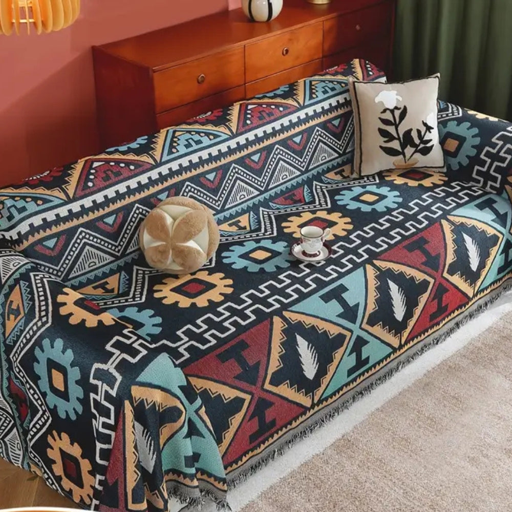 Azelia geometrische boho bankhoes