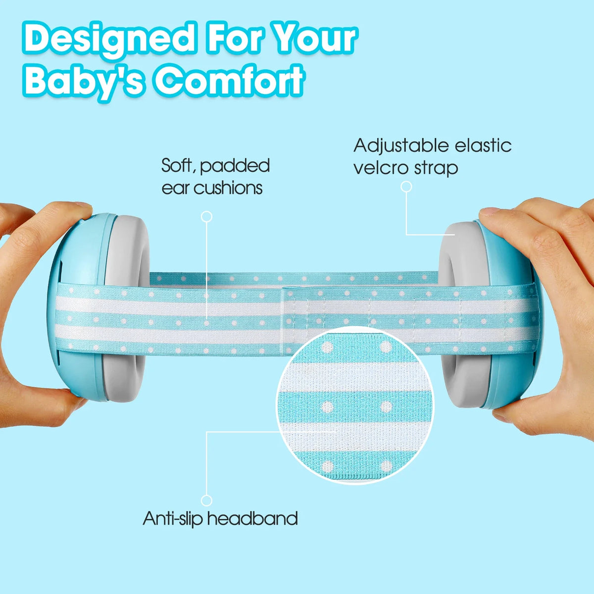 Baby Gehoorbescherming Comfortabele Oorkappen