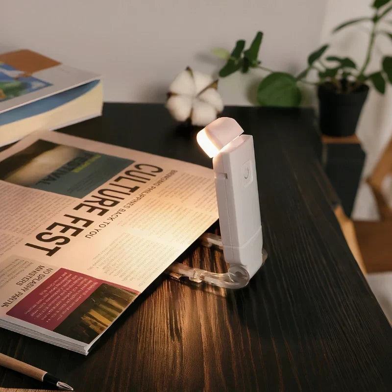 Oplaadbare leeslamp met accu