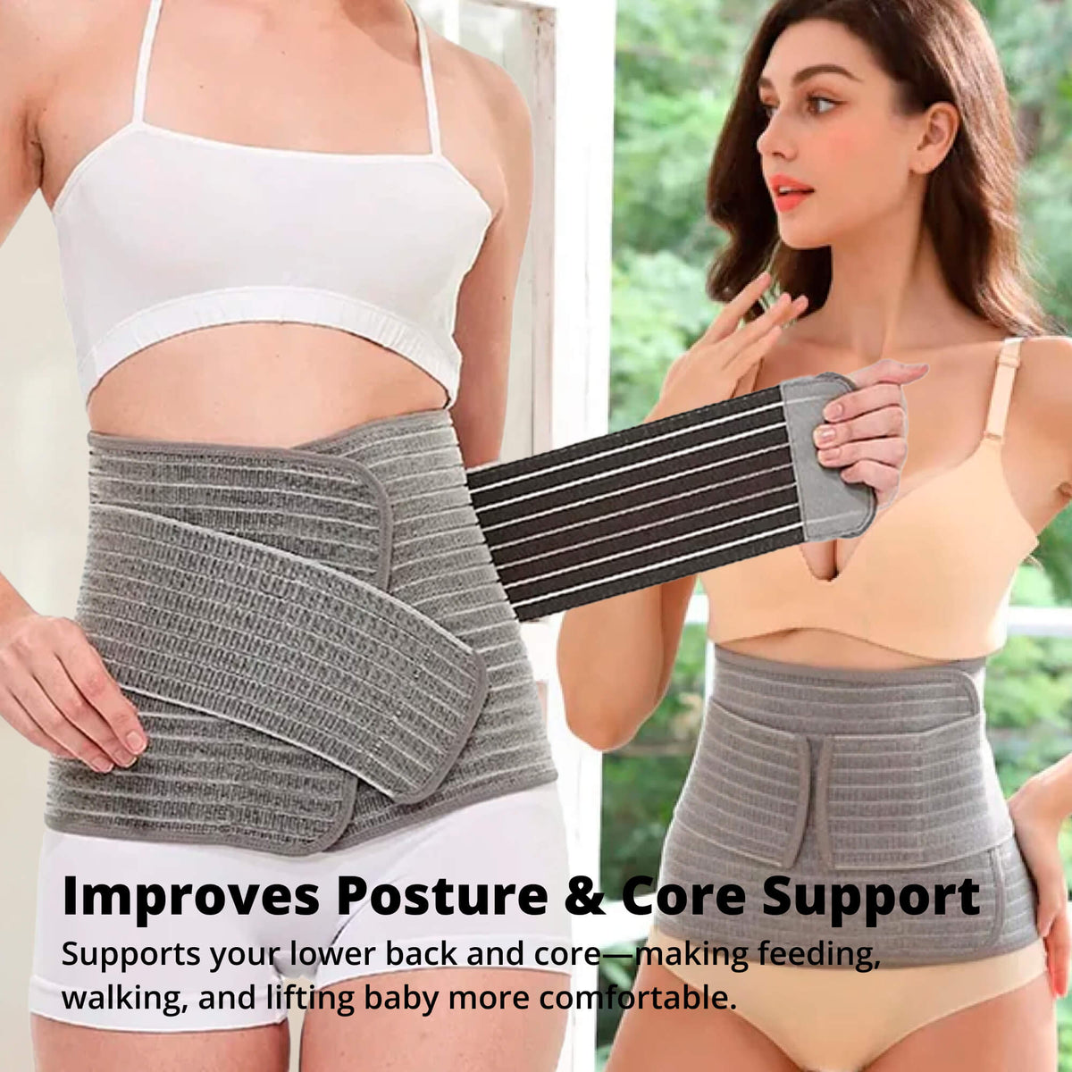 Postpartum Buikband met Compressie