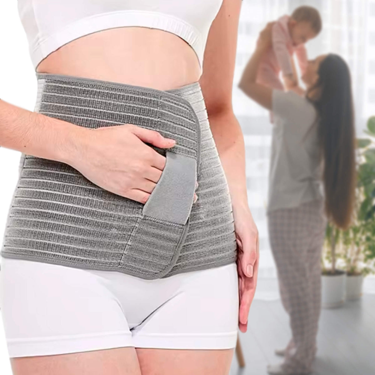 Postpartum Buikband met Compressie