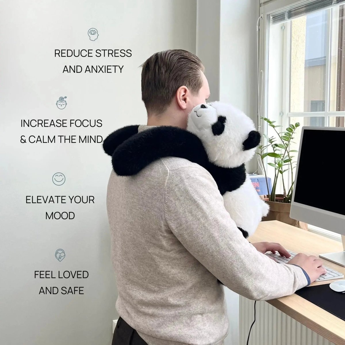 Knuffel Pluche Dier met Lange Armen