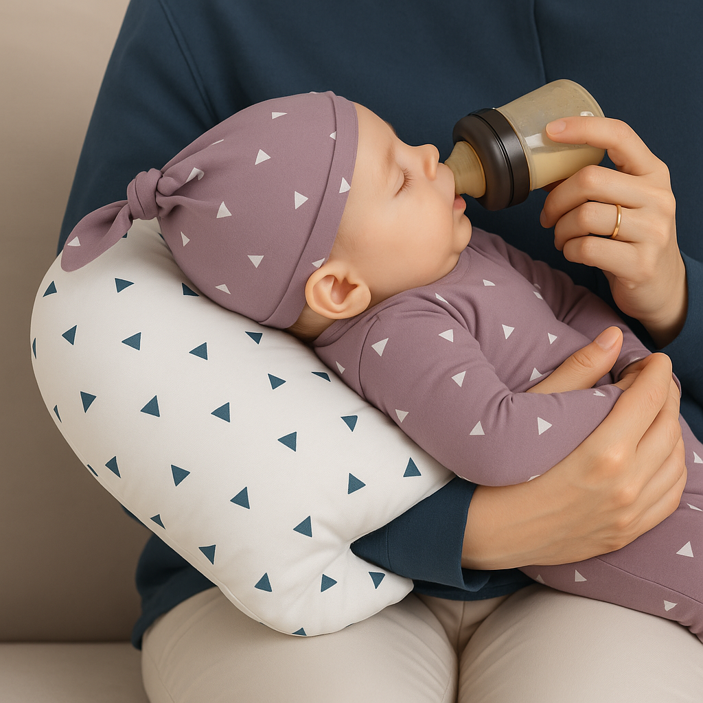 Draagbaar baby voedingskussen armsteun