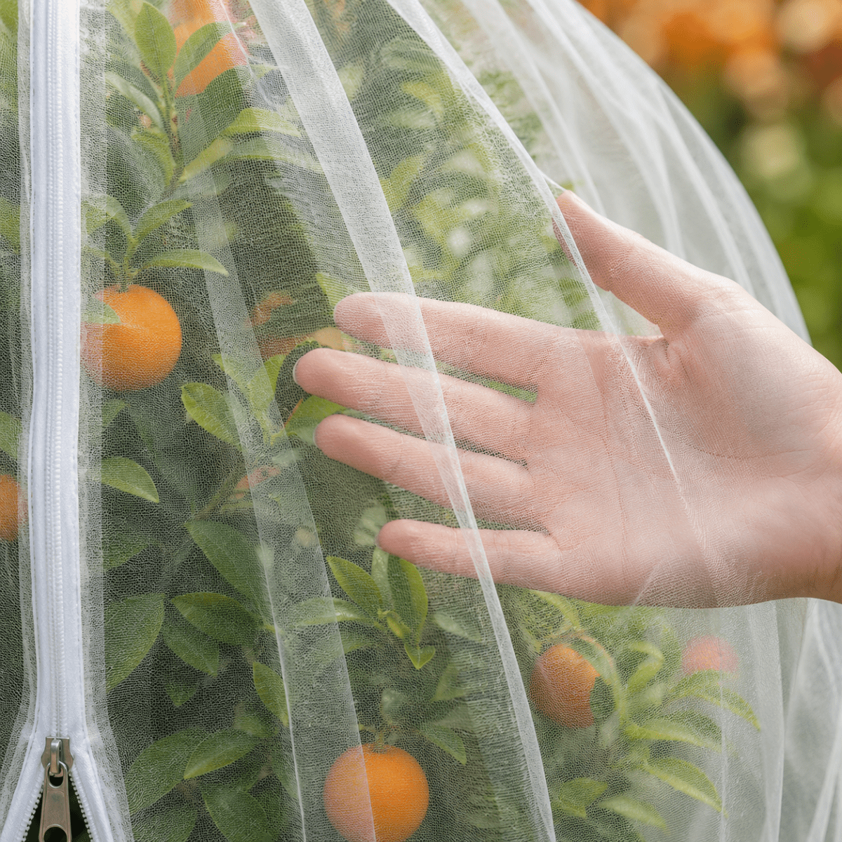 Fruitveil trekkoord beschermzakken voor fruitbomen