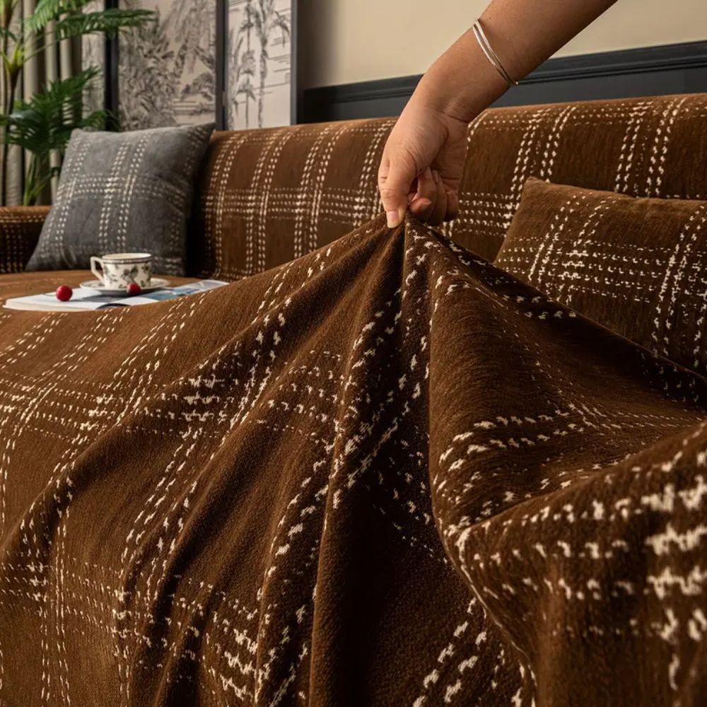 Premium Chenille Antislip Bankhoes