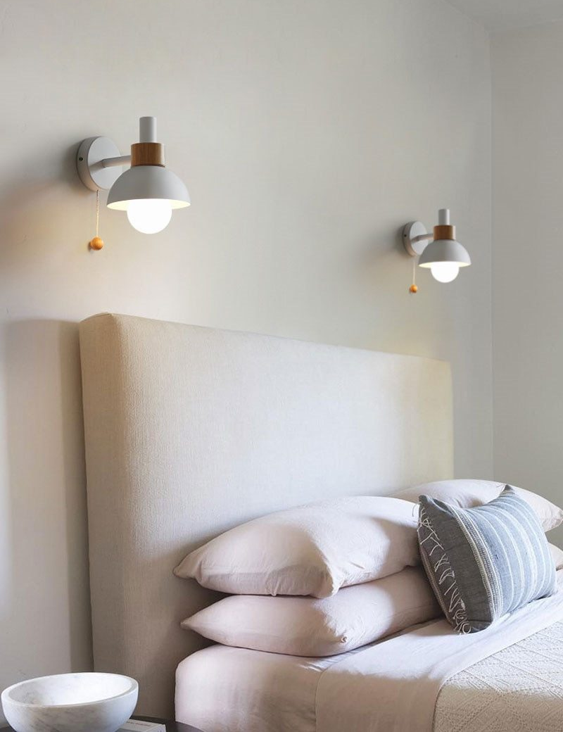 Globo wandlamp met trekschakelaar