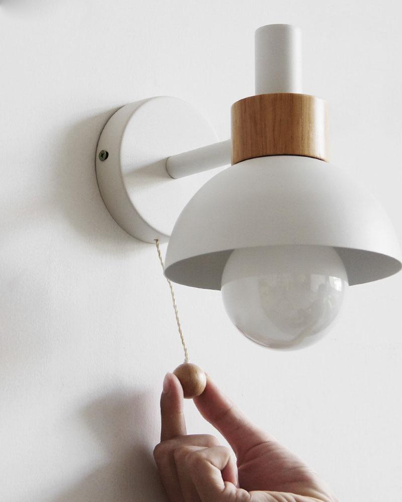 Globo wandlamp met trekschakelaar