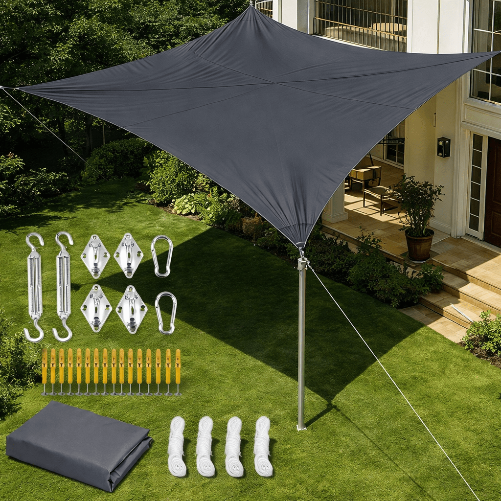 Waterdicht schaduwdoek met uv-bescherming