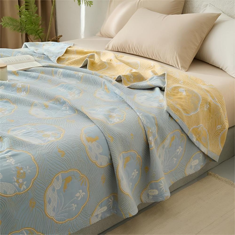 Cora Katoenmix Sprei Deken