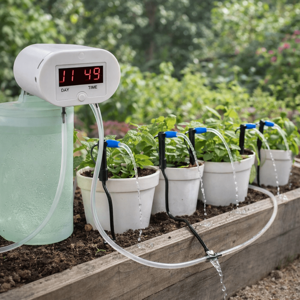 Automatisch Druppelirrigatiesysteem voor Kamerplanten