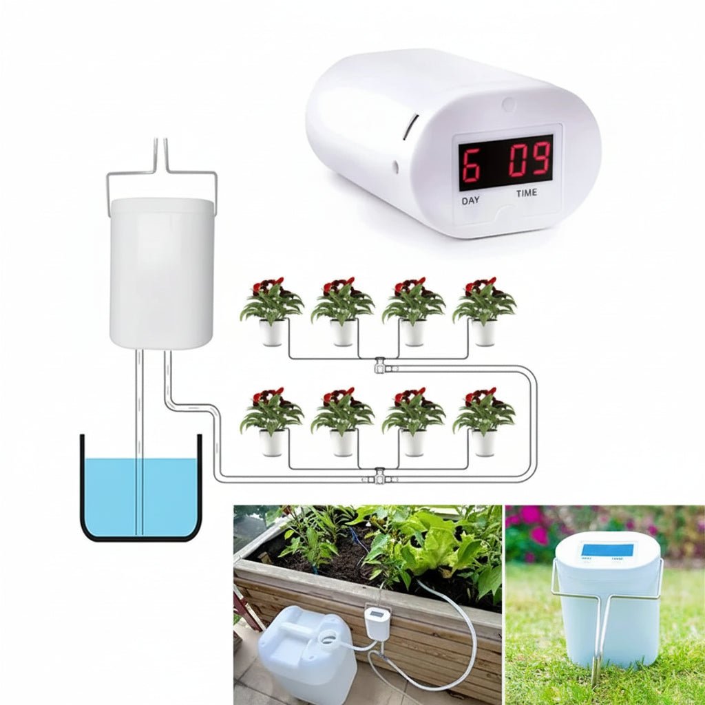 Automatisch Druppelirrigatiesysteem voor Kamerplanten