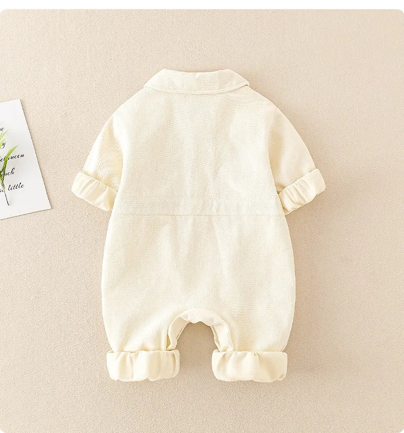 Baby denim jumpsuit