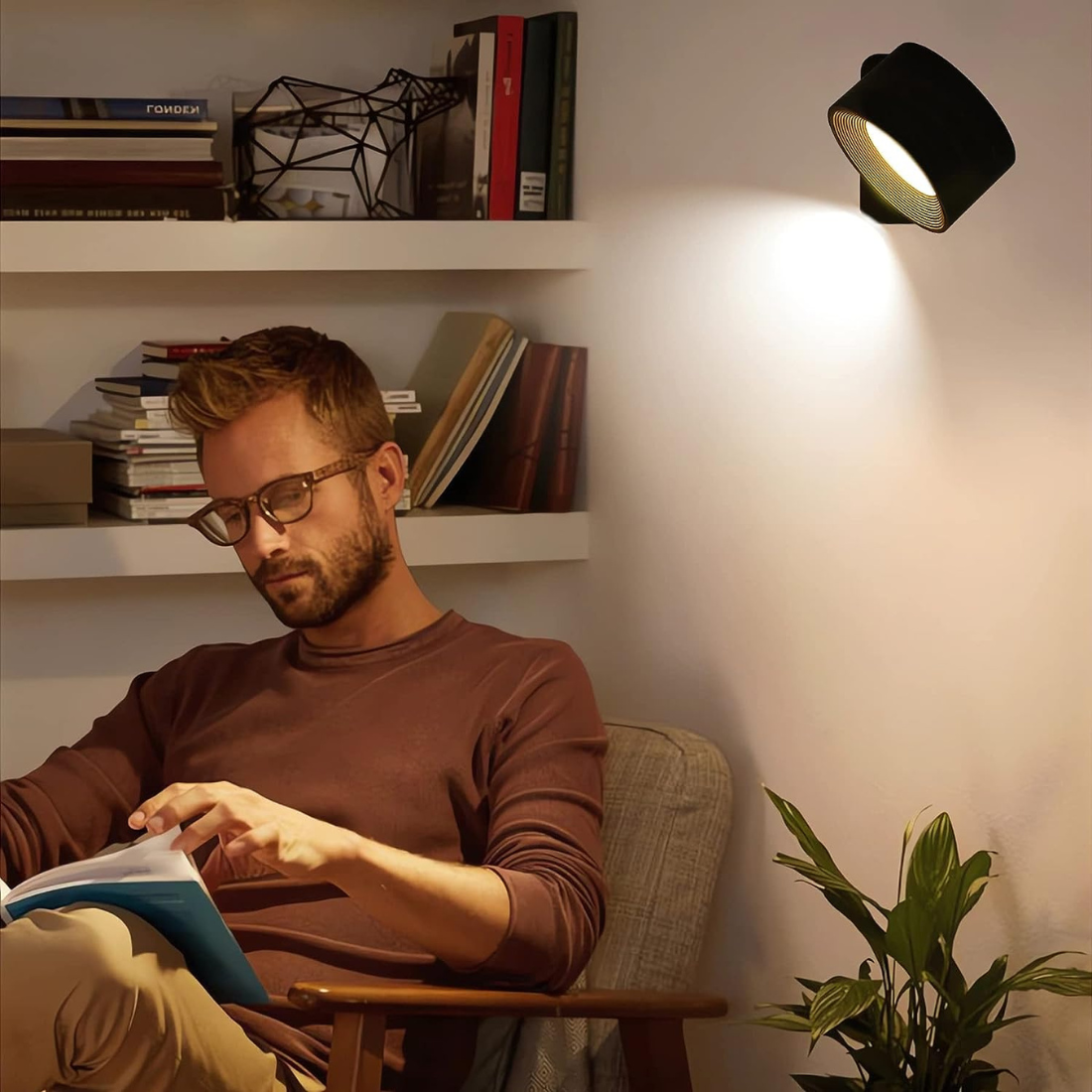 LumaSphere draadloze wandlamp
