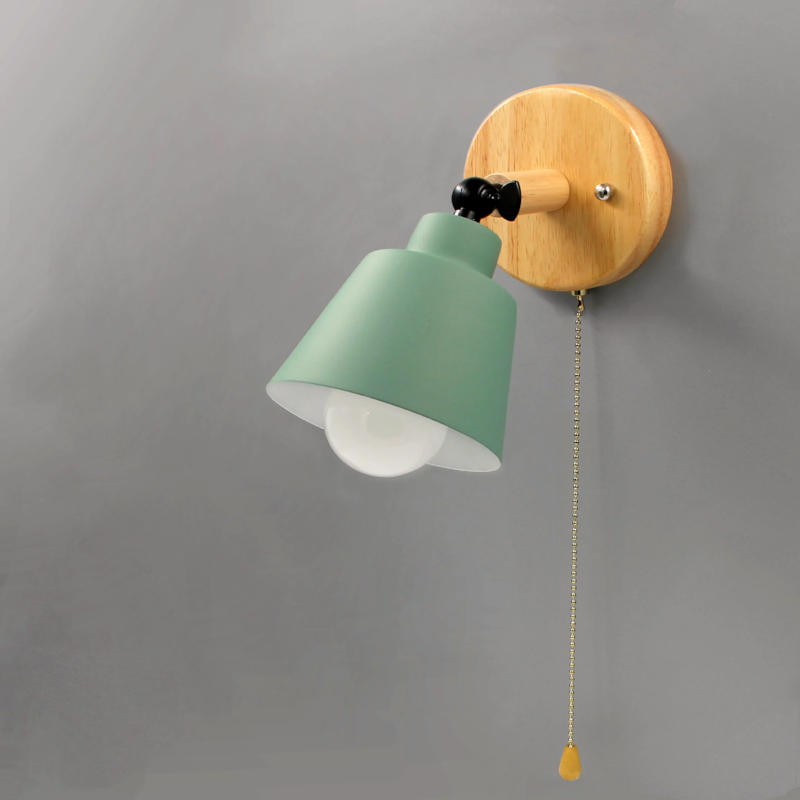 Devon wandlamp met trekschakelaar
