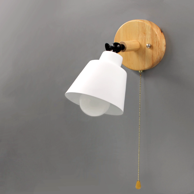 Devon wandlamp met trekschakelaar