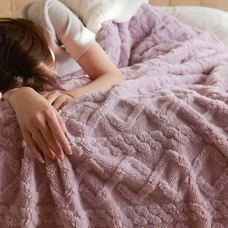 Extra Dikke Winterdeken Dubbelzijdig Fleece