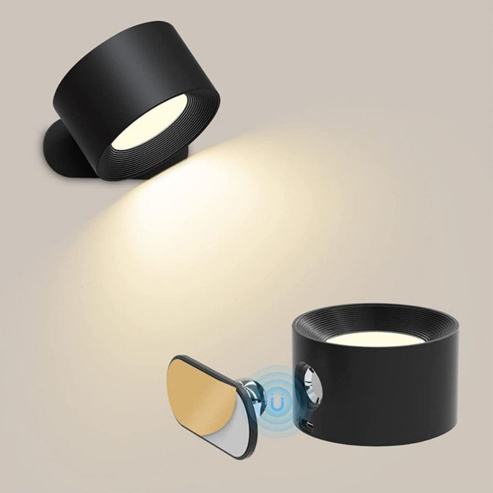 Dimbare Wandlamp met 360° Rotatie