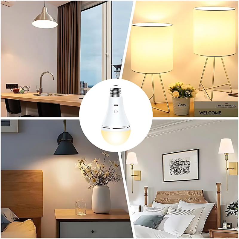Draadloze oplaadbare led tafellamp