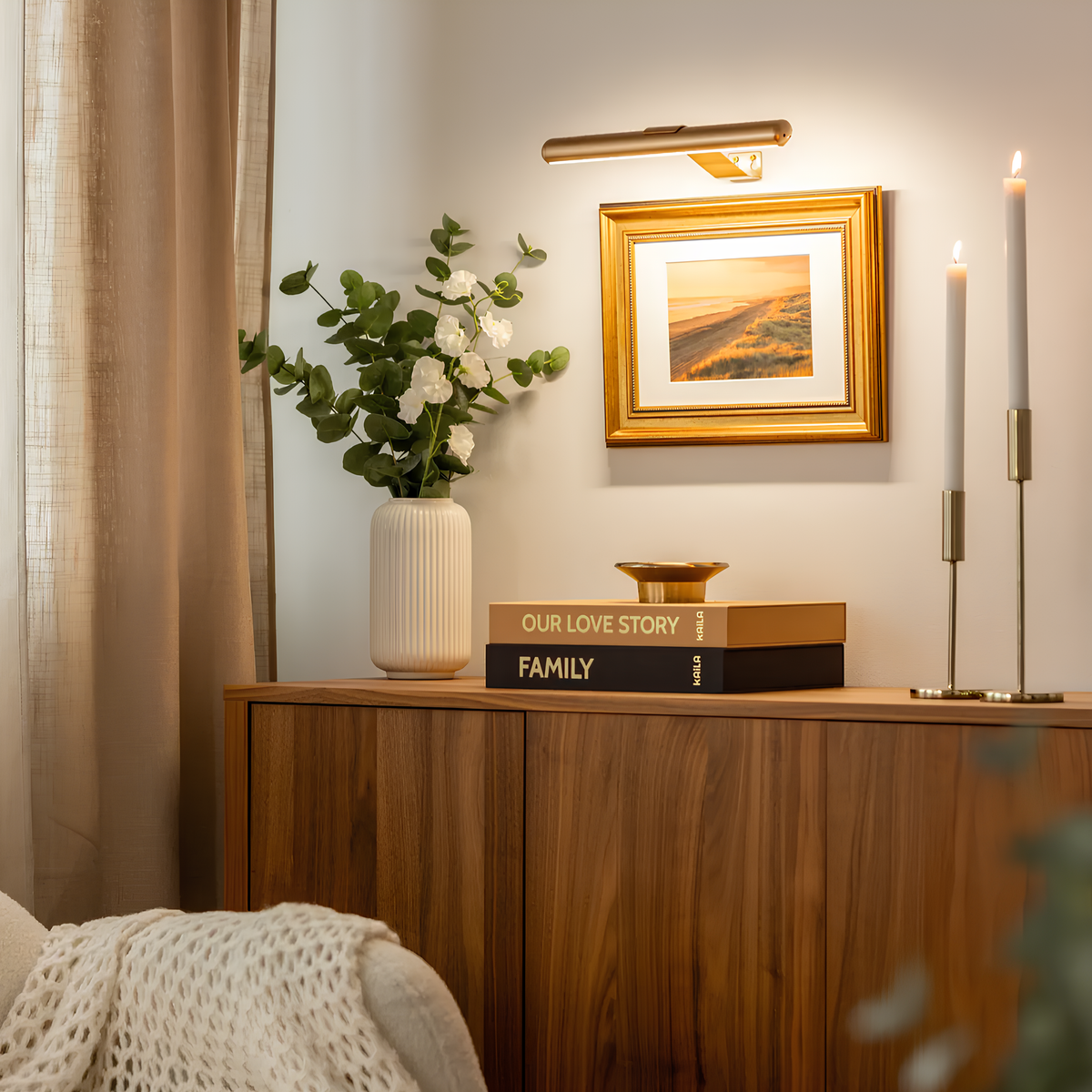 ArtGlow draadloze wandlamp