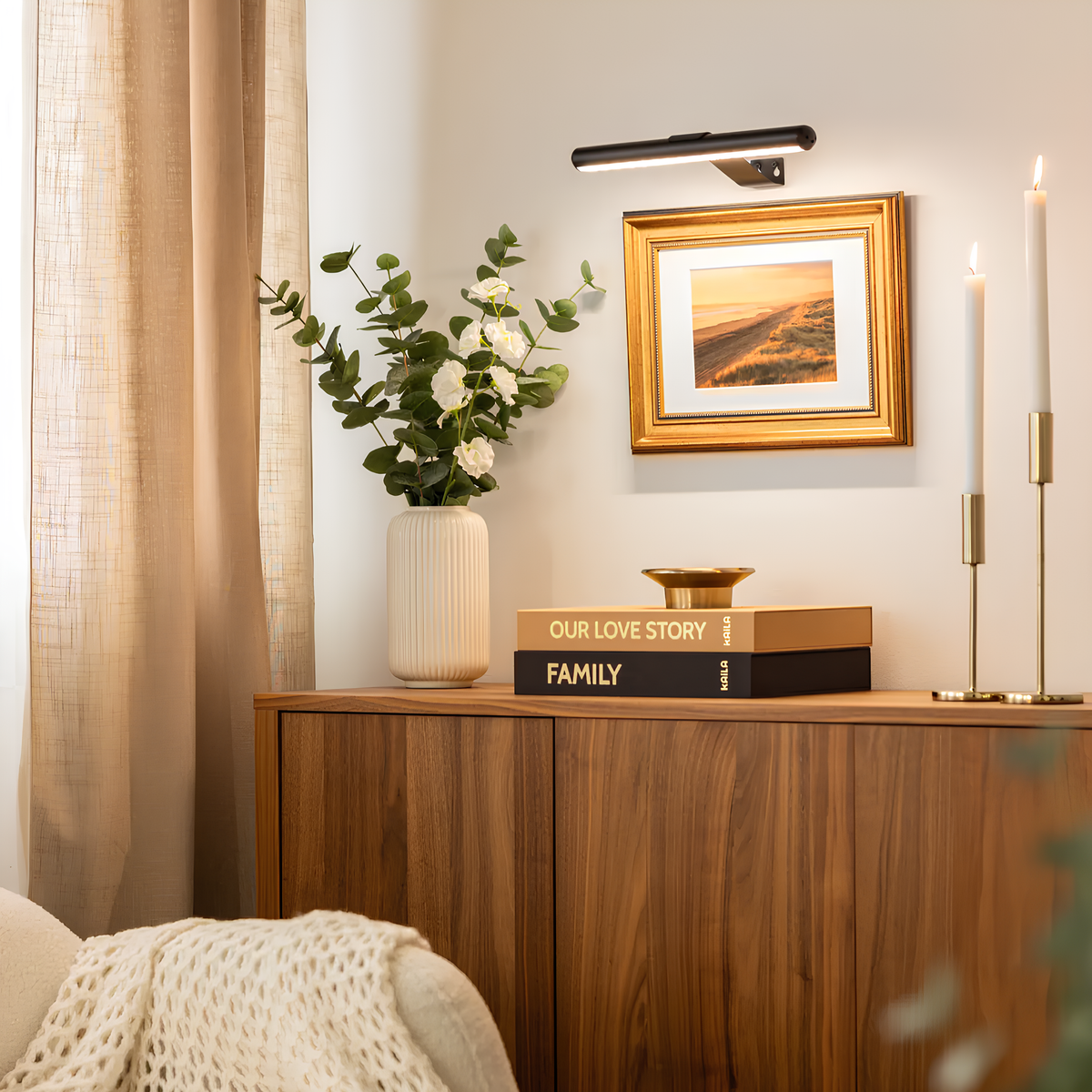ArtGlow draadloze wandlamp
