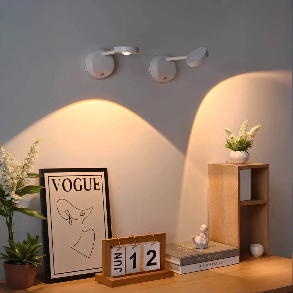 Draadloze spotlamp met sensor