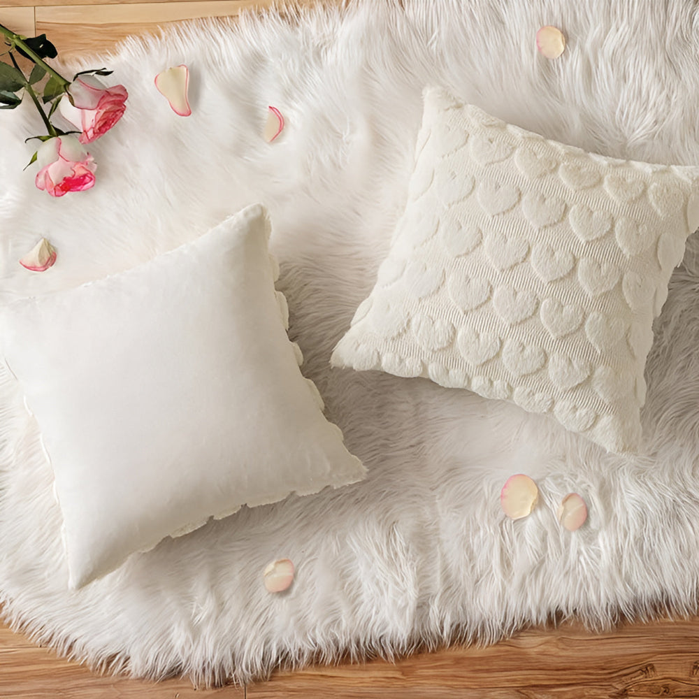 Amora Hart pluche kussenhoes