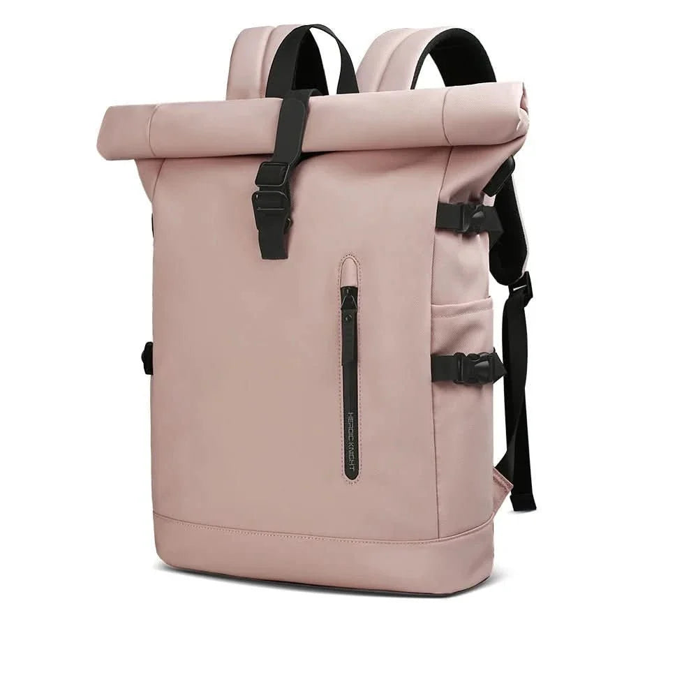 Rolltop waterdichte laptop rugzak