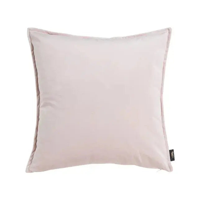 Luxe Fluwelen Kussenhoes Met Flanellen Rand