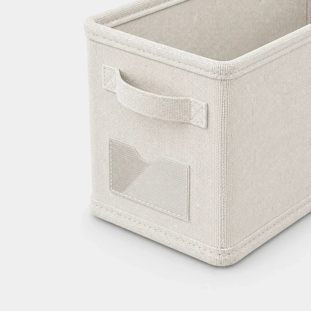 Opvouwbare linnen lade-organizer