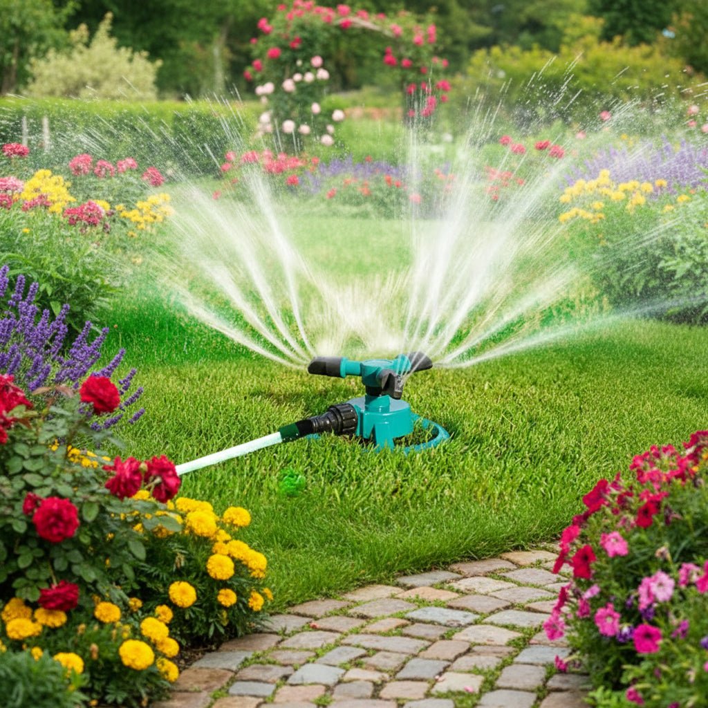 Aquaround automatische 360-graden tuinsproeier