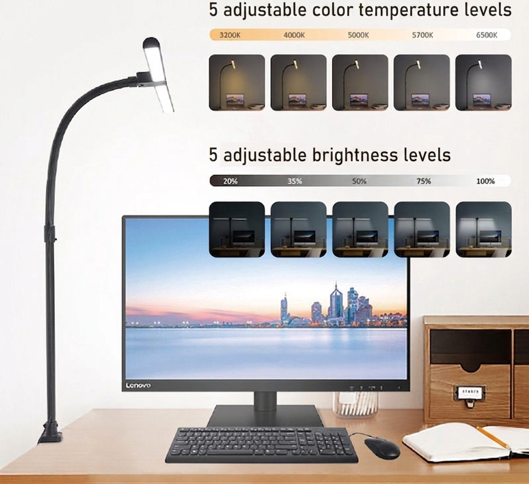 Dimbare LED Bureaulamp