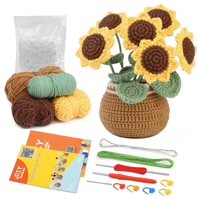 DIY Bloemen Haakset voor Beginners