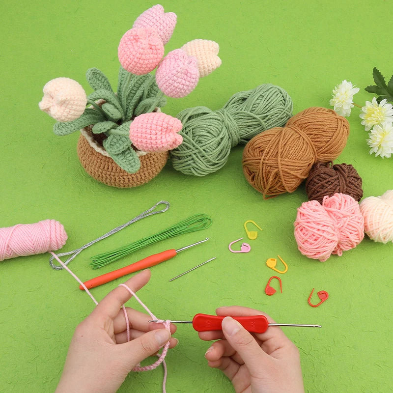 DIY Bloemen Haakset voor Beginners