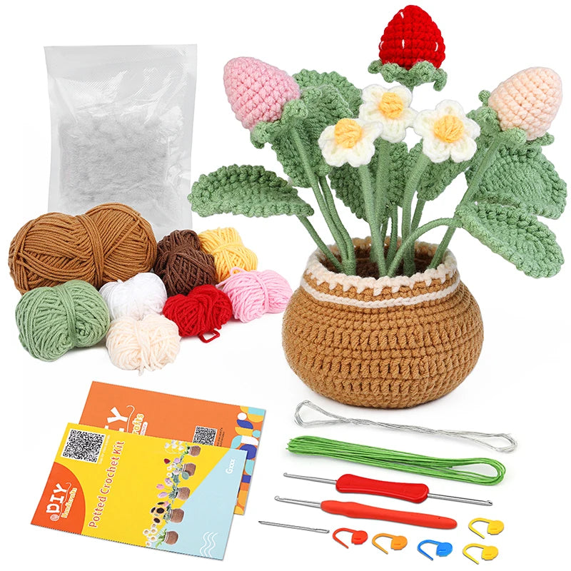 DIY Bloemen Haakset voor Beginners