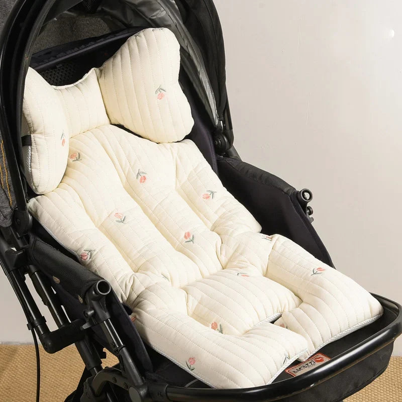 Mousseline Katoenen Kinderwagenkussen