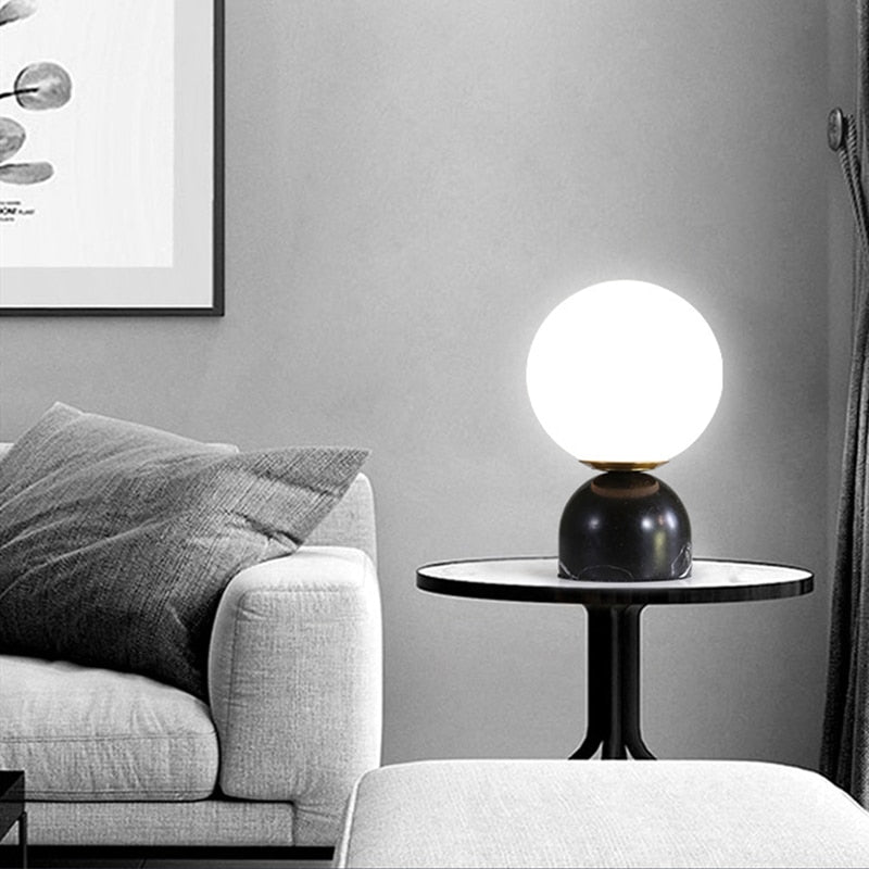 Marbela luxe marmeren tafellamp