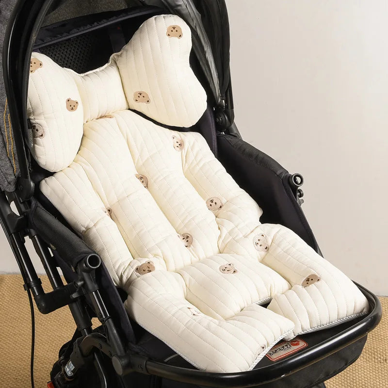 Mousseline Katoenen Kinderwagenkussen