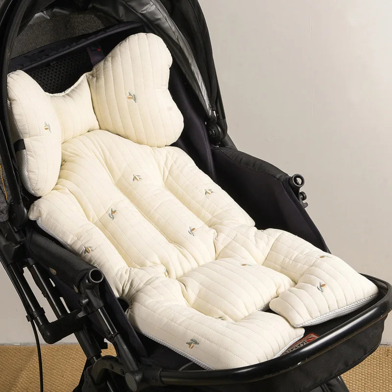 Mousseline Katoenen Kinderwagenkussen