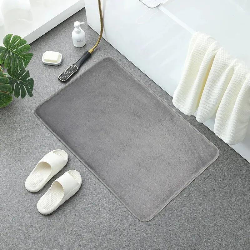 Zachte antislip badmat