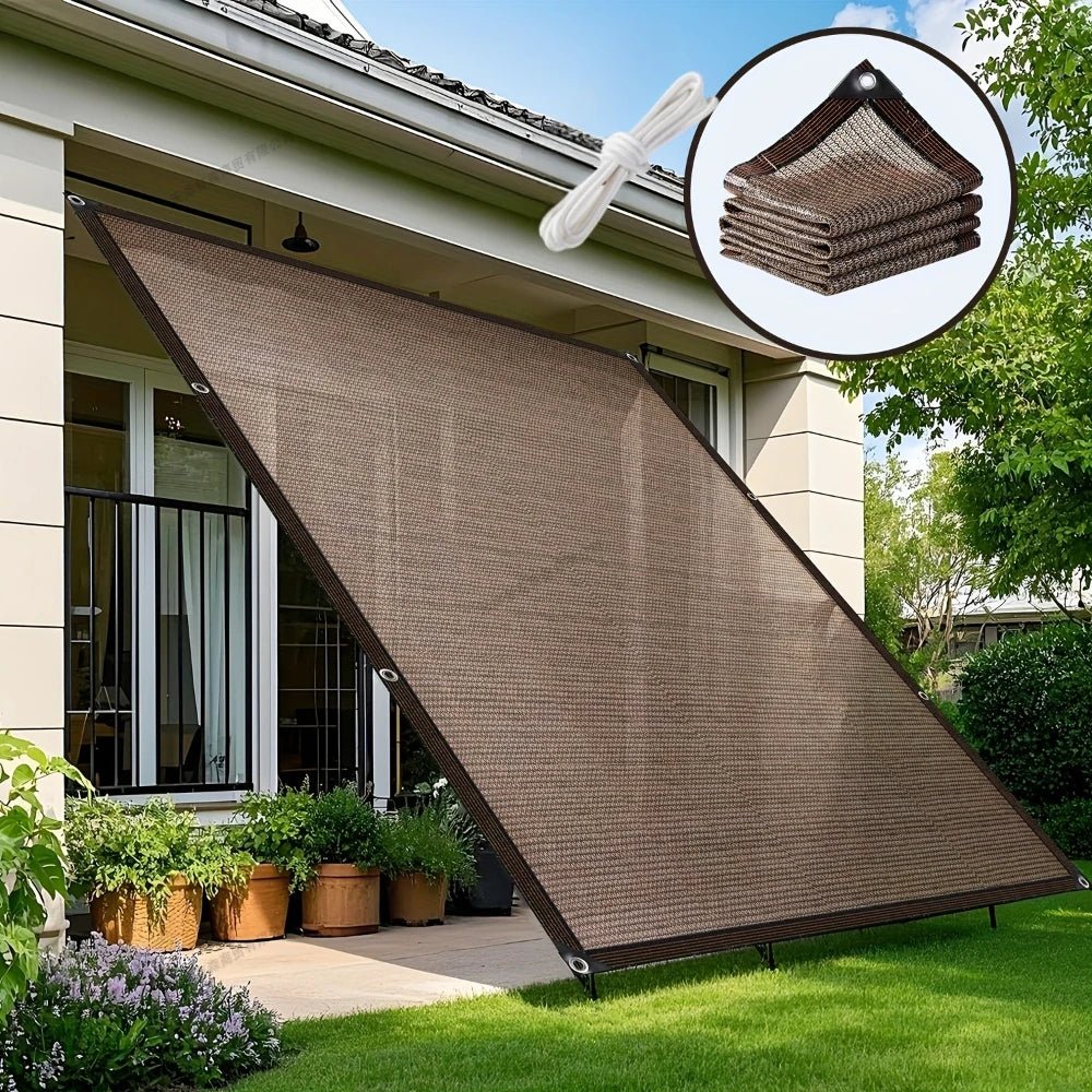 Premium HDPE schaduwdoek voor tuin en terras