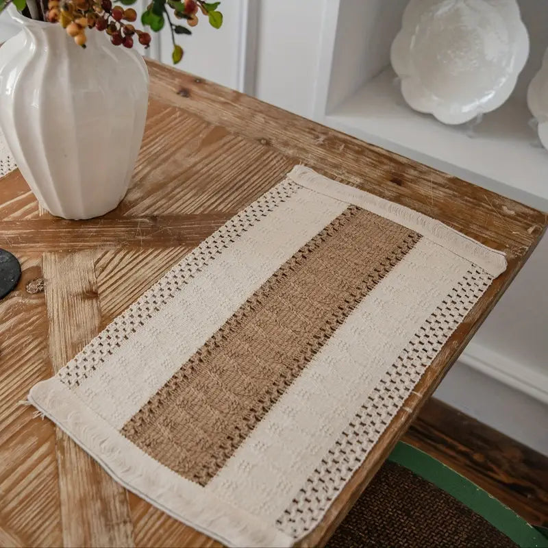 Kora geweven placemats set